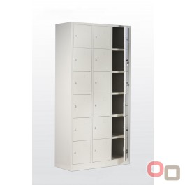Zip 18 Door Metal Storage Locker 