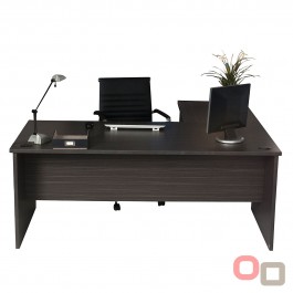 Desk And Universal Return 1800 - Blackened Linewood