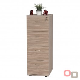 4 Drawers Filing Cabinet - Tawny Linewood 