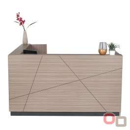 Axis L-Shaped Reception Counter - Made to Order 18x18