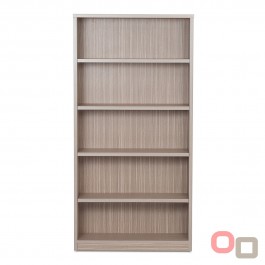 Open Bookcase 1800H Tawny Linewood