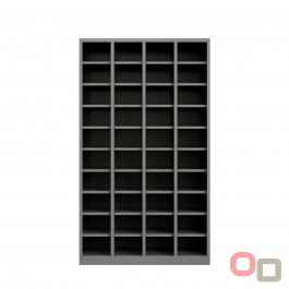 Max Metal Pigeon Hole Unit - 40 Slot