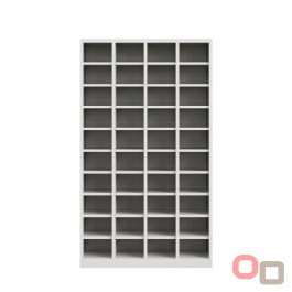 Max Metal Pigeon Hole Unit - 40 Slot