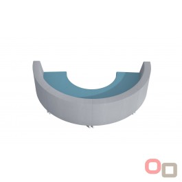 Fab Simple Semi Circle Arc Sitting