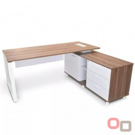 AERO Office Suite 1800 - Casnan Walnut Finish