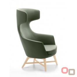 Delphi Hush Lounge Chair - 11 Base Options
