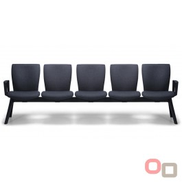 Linear Upholstered 5 Beam Seating