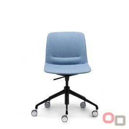 Unica Castor Swivel Upholstered