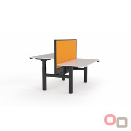 AGILE Double Sided Electric Desk Single Motor 1800 