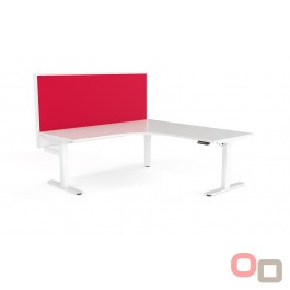 AGILE+ Triple Motors Electric Corner Workstation 90 deg - 2 Sizes