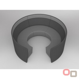 Motion Arc 5 Collaborating Seating Lounge