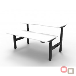 BOOST+ Double Sided Electric Height Adjustable Desk 1200 - More Options