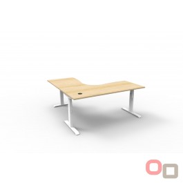 BOOST+ Electric Height Adjustable Corner Workstation - 1815