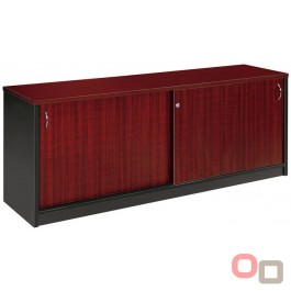 Sliding Door Credenza / Buffet 1800 REDWOOD - 5 Colours