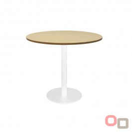 Round Flat Disc Base Meeting Table 900 BW