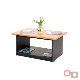 Coffee Table with Magazine Shelf 900