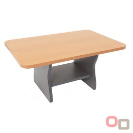 Rapid Coffee Table with bottom Shelf 900