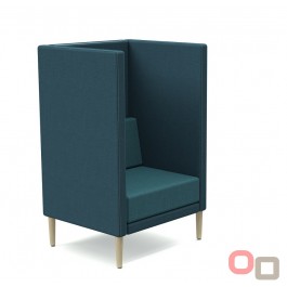 Quiet High Single Seater Privacy Lounge