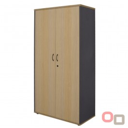 Full Door Cupboard with Lock - Natural OAK