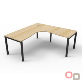 Deluxe Infinity Profile Corner Workstation 1800