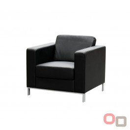 Milano 1 Seater Leather Lounge