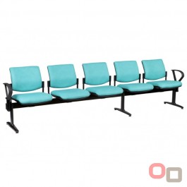 Dyno 40 Upholstered Beam 5 Seating