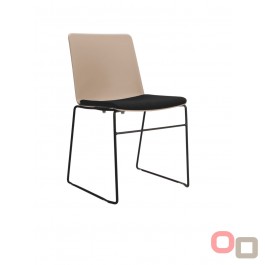 Echo Visitor Chair With Seat Pad - 9 Colours
