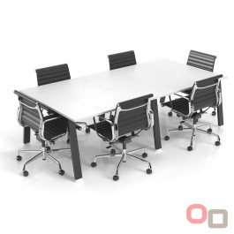 Edge Boardroom Table 2400 x 1200 - Many Sizes