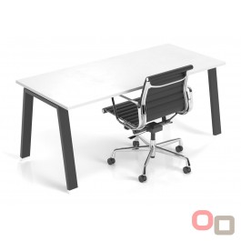 Edge Metal Frame Single Desk 1800 - Many Options