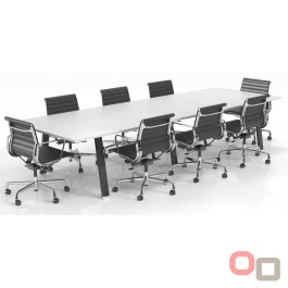 Edge Boardroom Table 6000 x 1500 - Many Sizes