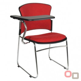 Focus Upholstered Tablet Arm Chair 