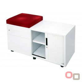 GO Mobile Caddy with Tambour Door - 2 Colours