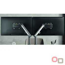 Glider Premium Double Monitor Arms