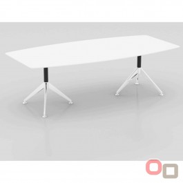 Potenza Premium Boardroom Table WHITE - 2 Options