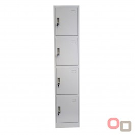 Zip 4 Door Metal Storage Locker 