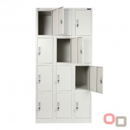 Zip 12 Door Metal Storage Locker 