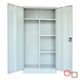 Go Heavy Duty Steel Wardrobe Unit - 1830H