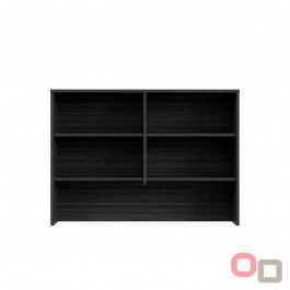 Desk Hutch 1500 - Blackened Linewood 