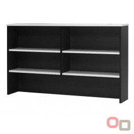 Desk Hutch 1800 WHITE CHARCOAL - 5 Colours