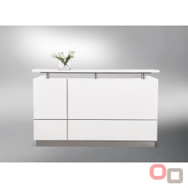HUGO White 2 Pack Reception Counter 2200