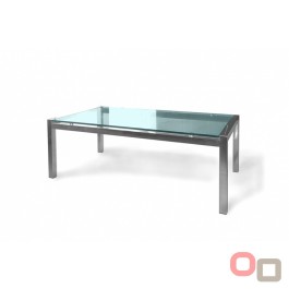 DD Rectangular Glass Coffee Table 1200