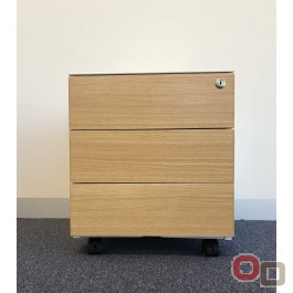 Hybrid Mini Mobile Pedestal 3 Drawers