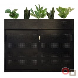 Steelco Aeir Perforated Sliding Door Cupboard  - 1600 Wide