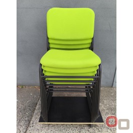 Paddy Visitor Chair Lime - Clearance 