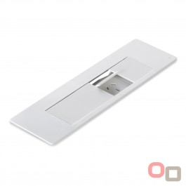 Flip in Desk Power Module 4 GPO - White
