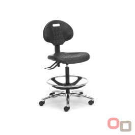 Lab 300 Drafter Chair Chrome Base 