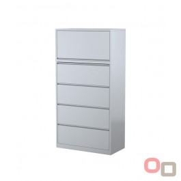 Steelco Premium Lateral 4 Drawer With Flipper Filing Cabinet