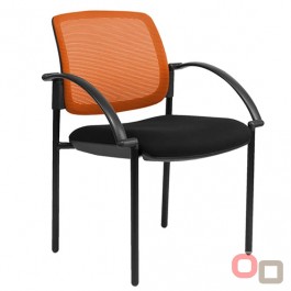 Maxi Mesh Back Visitor Chair Leg Frame
