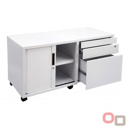 Max Mobile Caddy with Tambour Door - 2 Colours