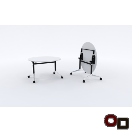 Modulus Mobile Flip Table Round 1200